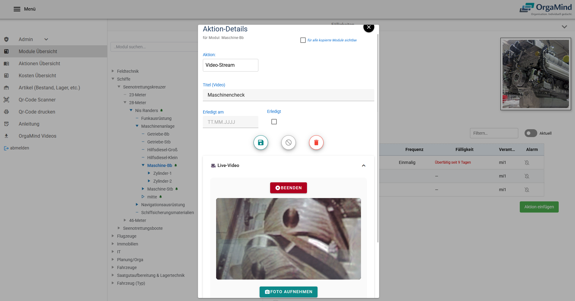 OrgaMind Live-Video-Support